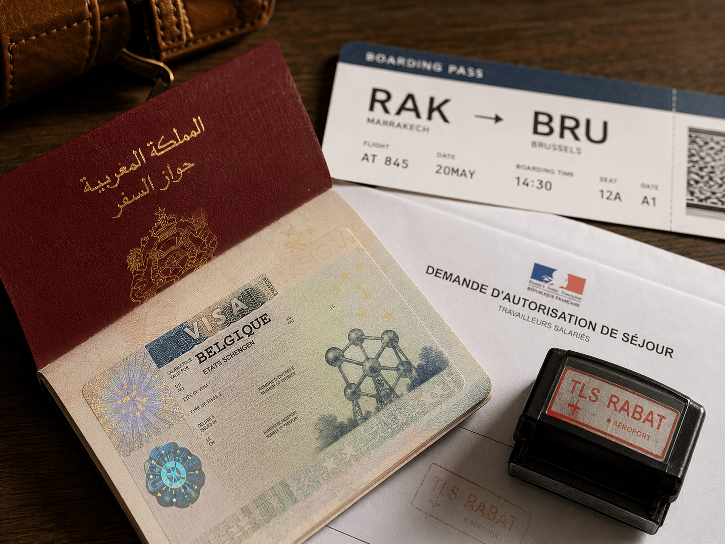 ملف التأشيرة